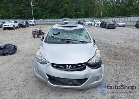 2012 Hyundai Elantra Limited (Ulsan Plant) из США, поврежденный, VIN KMHDH4AE5CU188258